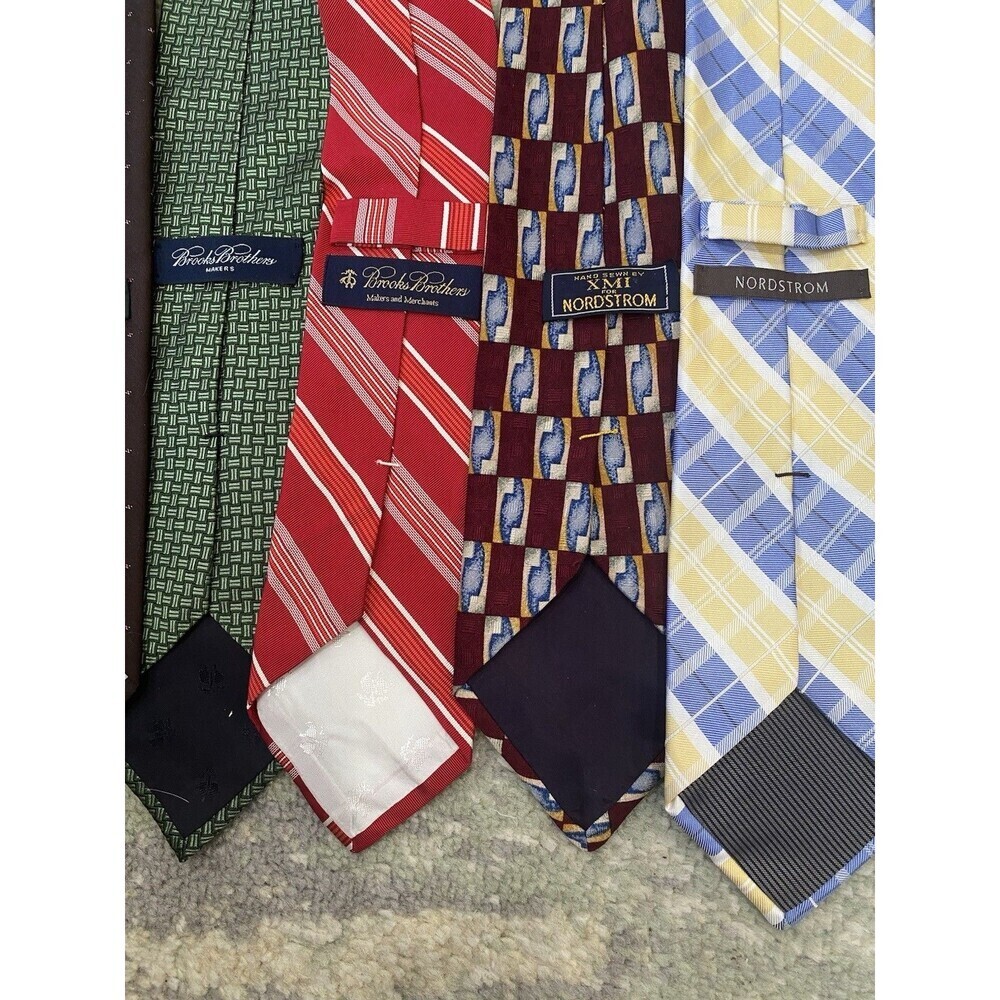 LOT (13) DESIGNER TIES - Christian Dior Brooks Brothers Armani Countess Mara - Picture 8 of 10